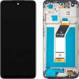 Display cu Touchscreen MP compatibil cu Xiaomi Redmi 10 (2021) / 10 2022 / 10 Prime 2022 / Note 11 4G, cu Rama, Negru