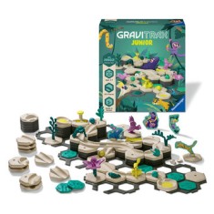 Joc de constructie Gravitrax Junior pentru copii de la 3 ani- My Jungle - set de baza, Jungla