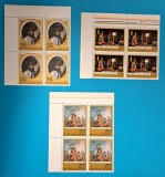 TIMBRE ROM&Acirc;NIA LP889/1975-375 ani prima unire Mihai Viteazul- Bloc de 4 - MNH, Nestampilat