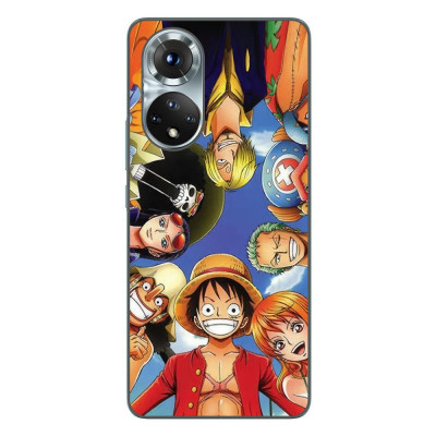 Husa compatibila cu Honor 50 Silicon Gel Tpu Model One Piece Crew foto