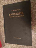 Baustatik Theorie Und Beispiele - Kurt Hirschfeld ,535893