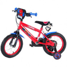 Bicicleta Spiderman 14 inch cu Roti Gonflabile foto