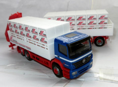 Herpa Mercedes AXOR remorca cu macara RIWATRANS 1:87 foto