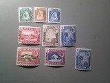 Serie mica ADEN Seyun 1942 + Timbru Seyun 1946 supratipar Victory , 8+1 valori