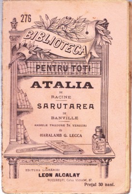 AS - RACINE - ATALIA &amp;amp; BANVILLE - SARUTAREA foto