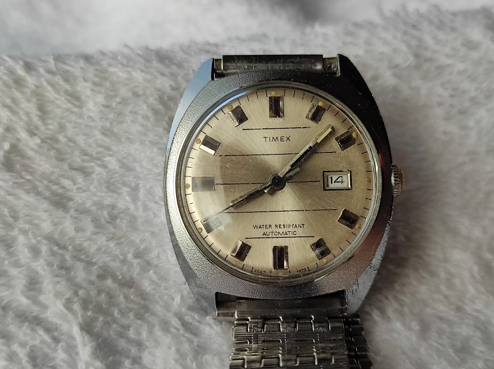 CEAS TIMEX AUTOMATIC 1972 cu bratara PERFECT FUNCTIONAL GERMANIA de  colectie | Okazii.ro