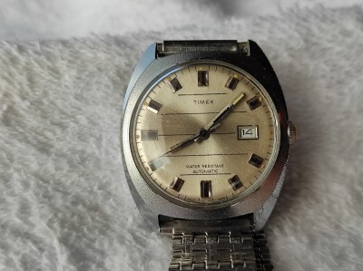 CEAS TIMEX AUTOMATIC 1972 cu bratara PERFECT FUNCTIONAL GERMANIA de colectie foto