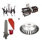 Cumpara ieftin Pachet Accesorii Motocoasa 26 mm, 9D - Cultivator, Prasitoare, Dispozitiv Taiat Crengi, Tambur / Disc Sarma