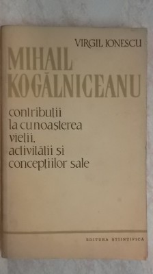 Virgil Ionescu - Mihail Kogalniceanu, 1963 foto