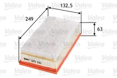 VALEO 585100 Filtru aer