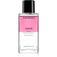 NAILBERRY Clean Bi-Phase Nail Colour Remover dizolvant pentru oja cu efect de &icirc;ntărire 100 ml