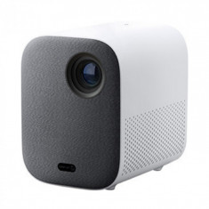 Proiector Xiaomi Mi Smart Projector 2 Alb, FHD, Pana la 120 , Smart Hub, HDR10, 500 lumeni ANSI, Android TV, Dolby, Control vocal