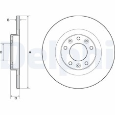 Set disc frana Citroen C4 Grand Picasso 2 (Da De) 09.13-, C4 Picasso 2 Van (Dd) 01.13-, C4 Picasso 2 01.13-, C4 Spacetourer (3d) 04.18-, C4 Spacetour
