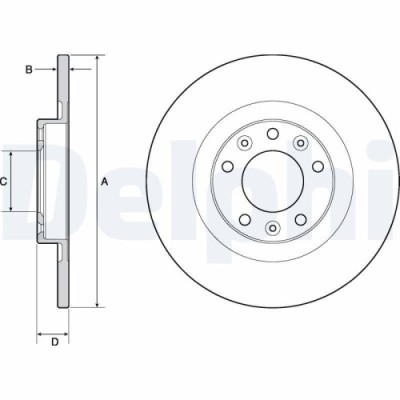 Set disc frana Citroen C4 Grand Picasso 2 (Da De) 09.13-, C4 Picasso 2 Van (Dd) 01.13-, C4 Picasso 2 01.13-, C4 Spacetourer (3d) 04.18-, C4 Spacetour foto