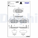 Set placute frana disc Suzuki Jimny Autoturism De Teren, Inchis (A6G) Motor 1.5 AllGrip (JB74W), OE 5581078R00