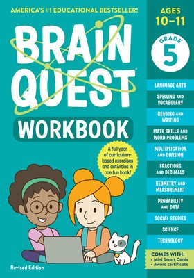 Brain Quest Workbook: 5th Grade Revised Edition foto