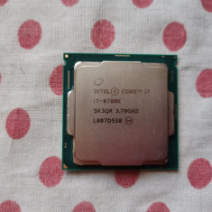 Procesor Intel Coffee Lake, Core i7 8700K 3.7GHz Socket 1151 v2.