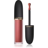 MAC Cosmetics Powder Kiss Lip + Cheek Mousse fard multifuncțional, pentru buze și obraz culoare Velvet Teddy 5 ml
