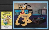 Dominica 1981 - Disney, Pluto, desene animate, serie si colita neuzata