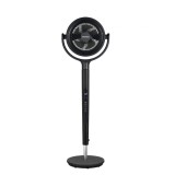 Ventilator cu picior HEINNER HSF-MAT24DC-GY, compartiment aromaterapie, 5 palete, functie TURBO, display LED, control tactil, Gri