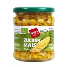 Porumb dulce bio 330g Green Organics