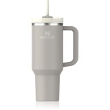 Stanley Quencher H2.O FlowState&trade; Tumbler pahar din oțel inoxidabil cu pai mare Ash 1180 ml