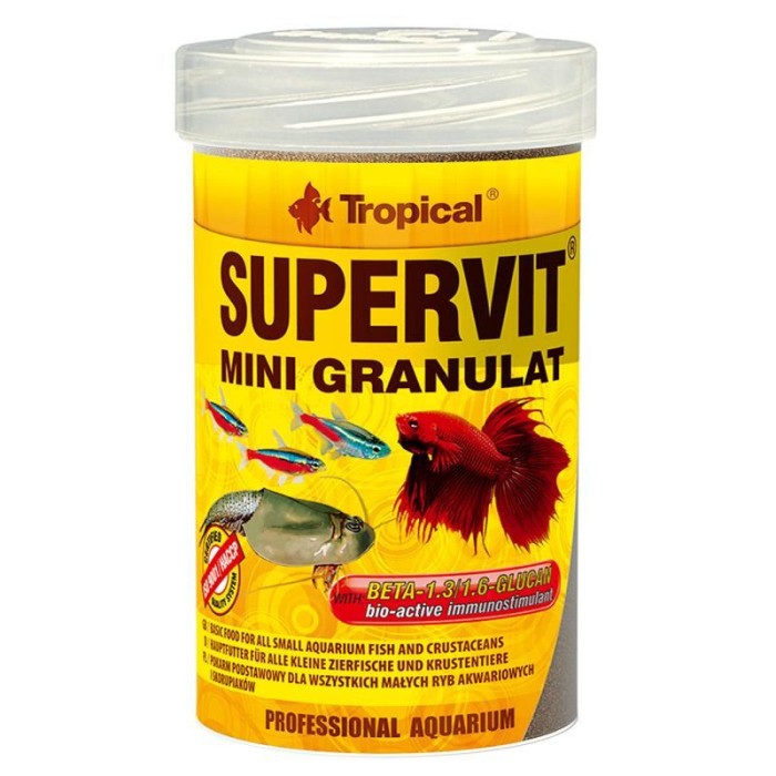 TROPICAL SUPERVIT MINI GRANULAT 100ML 55GR