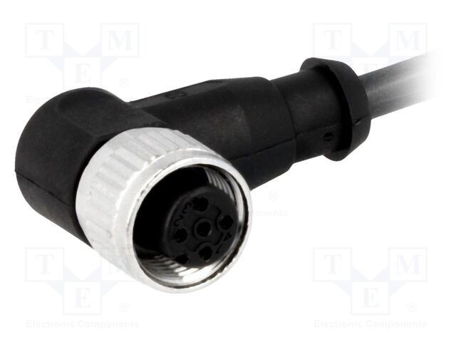 Conector M12 HARTING 4 PIN mamă A-DeviceNet/CANopen 2m