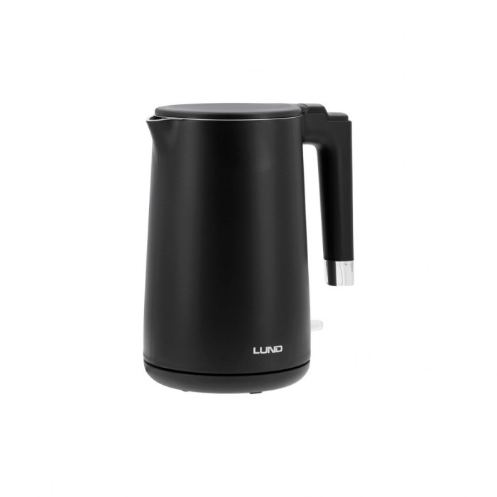 Fierbator electric 1,5l negru cool touch Lund 68206