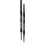 Bourjois Brow Reveal creion spr&acirc;ncene precise cu pensula culoare 003 Dark Brown 0,09 g