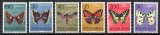 IUGOSLAVIA 1964, Fauna, Fluturi, serie neuzata, MNH, Nestampilat