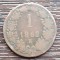 (M92) MONEDA AUSTRIA - 1 KREUZER 1862, LIT. E, MONETARIA ALBA IULIA, MAI RARA