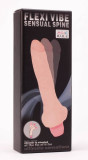 Cumpara ieftin Vibrator Realistic Flexibil, Natural, 19.5 cm, Debra