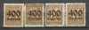 Deutsches Reich.1923 Cifra in dreptunghi-supr. MD.110, Nestampilat
