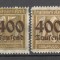 Deutsches Reich.1923 Cifra in dreptunghi-supr. MD.110