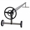 Derulator Prelata Piscina 2-5m, Suport Otel, Rola si Coarda, Universal vidaXL