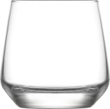 Pahar pentru whisky LAV Lal din sticla, 345 ml, set 6 bucati
