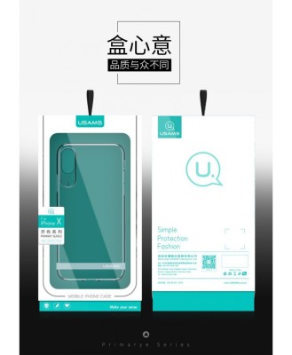 Husa Usams Primary Series iPhone 11, iPhone XR Transparenta foto