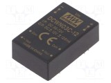 Convertor DC/DC 3W MEAN WELL 36-72VDC la 12VDC și -12VDC