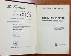 Fizica Moderna.Electromagnetismul. R P Feynman foto