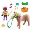Playmobil Special Plus&ndash; Figurina fetita cu ponei (PM70060)