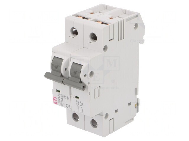 &Icirc;ntrerupător de Supracurent 2A 230/400V