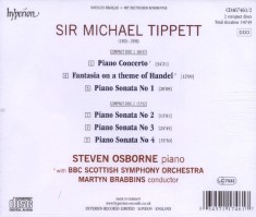Tippett: Piano Concerto / Fantasia On A Theme Of Handel / Piano Sonatas | Steven Osborne, BBC Scottish Symphony Orchestra, Martyn Brabbins