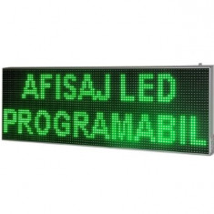 Panou Led de Exterior Programabil/Reclama Luminoasa 200x40 VERDE