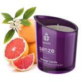 Lumanare Masaj Swede "Senze" 50 ml - Grepfruit##