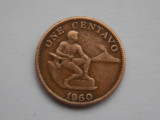 ONE CENTAVO 1960 FILIPINE, Asia