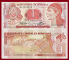 HONDURAS █ bancnota █ 1 Lempira █ 1992 █ P-71 █ UNC █ necirculata