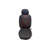 Huse Auto Universale Fata Negru cu Rosu (1+1) - Huse Scaune Auto Automotive TrustedCars - Protectie Scaun, Confort si Stil