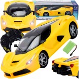 SUNET DE MAȘINĂ SPORT LUMINI AUTOMATE CONTROLATE DE LA DISTANȚĂ CU TELECOMANDA RC