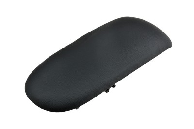 Capac cotiera cu buton Mini Cooper 2002-, Negru, Material:Piele Eco, NTY EZC-BM-081 foto